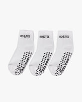 BO&TEE PILATES SOCK BUNDLE WHITE